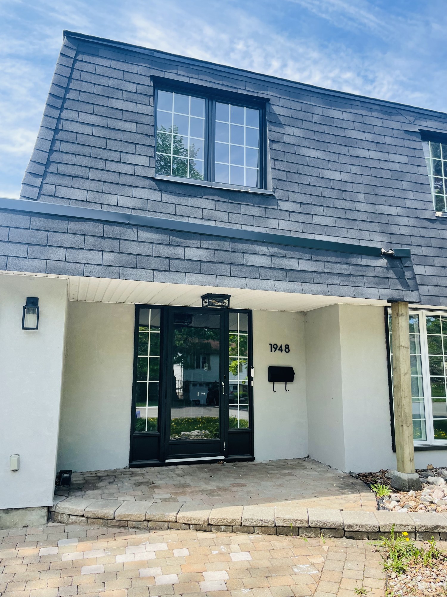 Front Entrance & Interlock Walkway — 1948 Oakdean Crescent, Ottawa